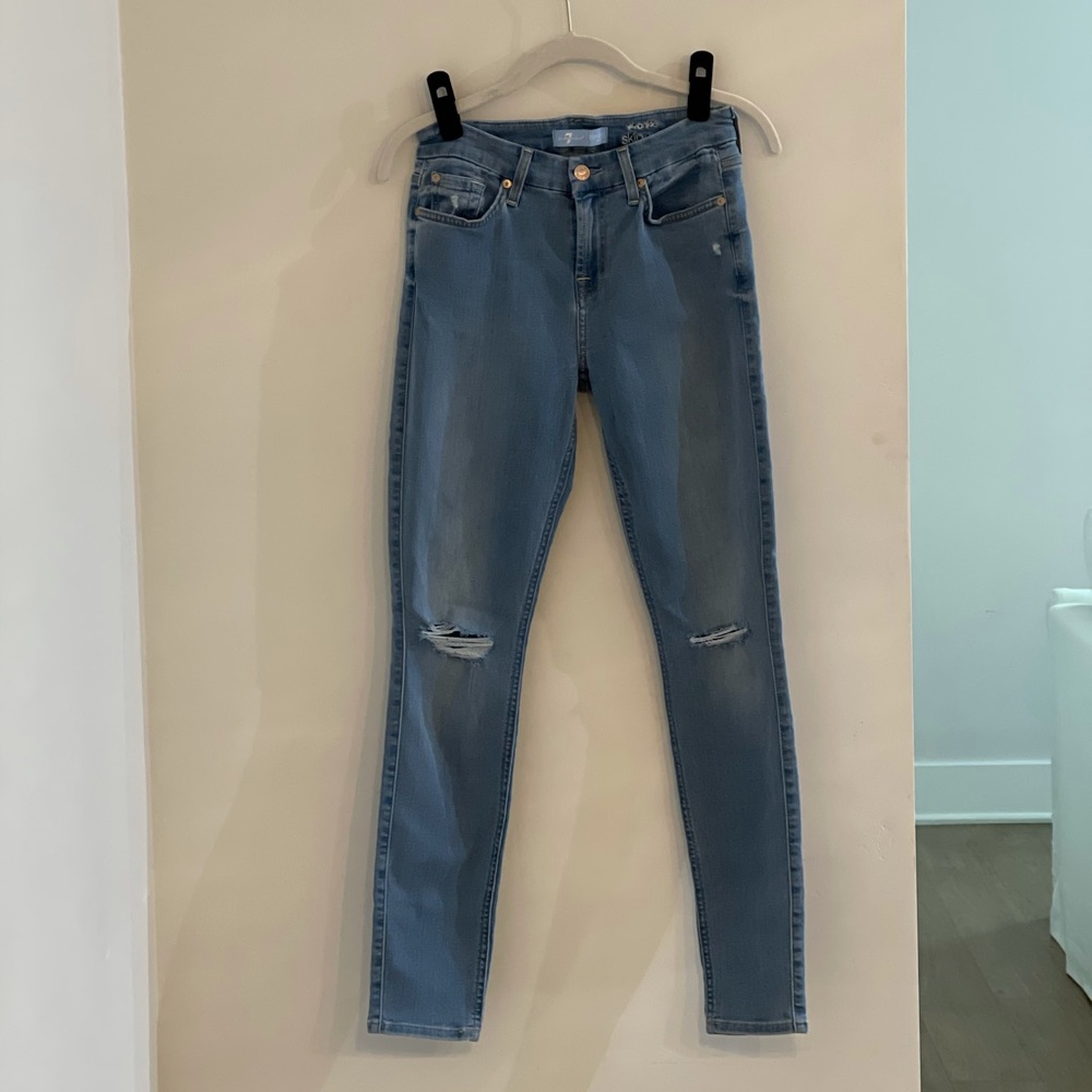 7 for all mankind Ankle skinny jeans